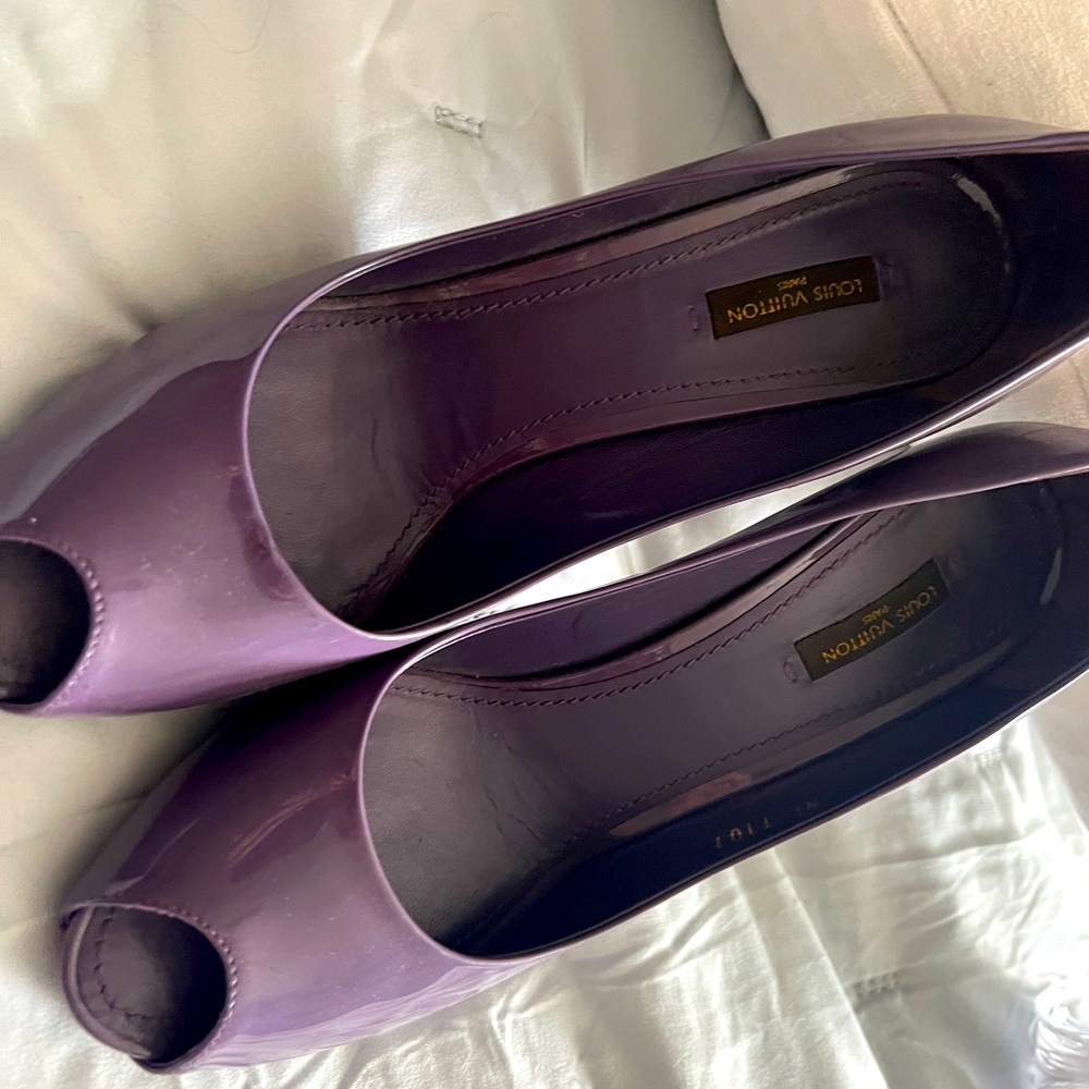 Plum LV Lockit high heel shoe
